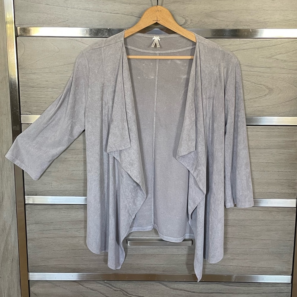 Lapis Open Cardigan